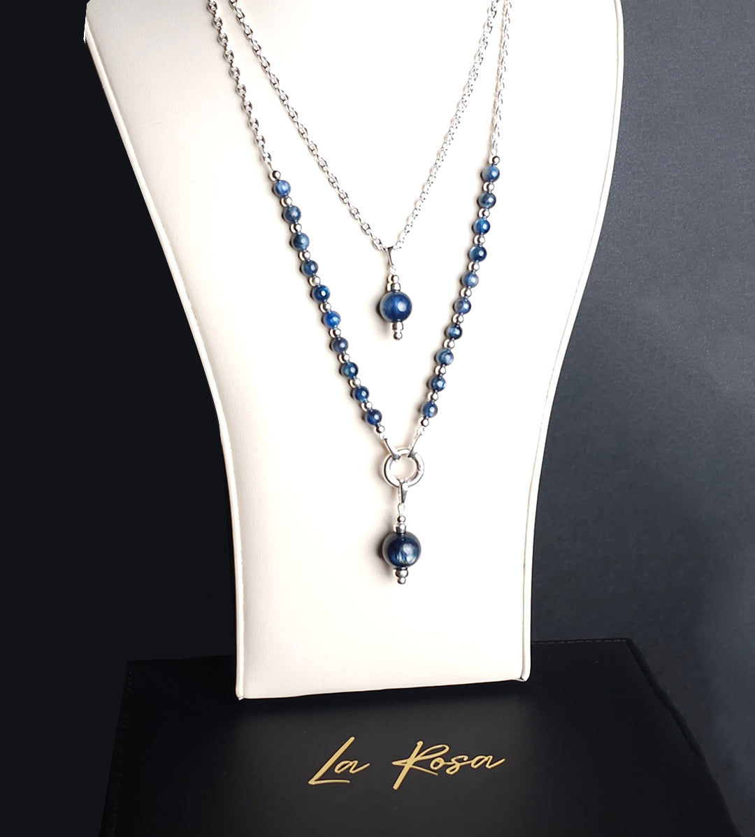 LAYERED KYANITE NECKLACE