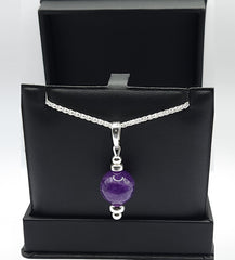 AMETHYST- PENDANT NECKLACE AMETHYST- PENDANT NECKLACE