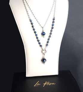 LAYERED KYANITE NECKLACE