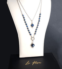 LAYERED KYANITE NECKLACE