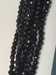Vintage KJL Kenneth Jay Lane Panther Head Black Glass Multi-Strand Torsade Necklace – 17"