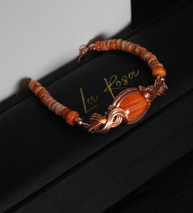 Ember & Earth Full Set - (Spiny Oyster) Necklace + Bracelet + Earrings