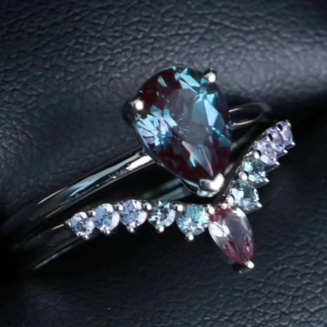 Alexandrite & Tanzanite Set