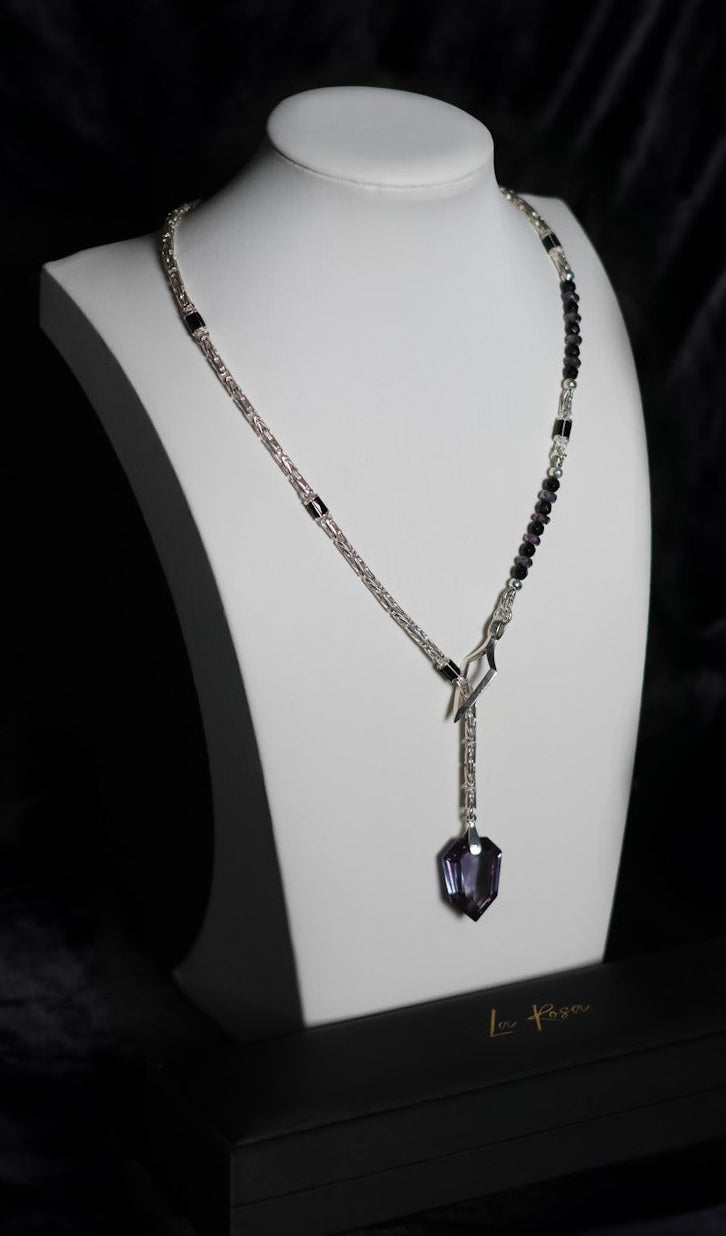Alexandrite Kunai Loop Necklace