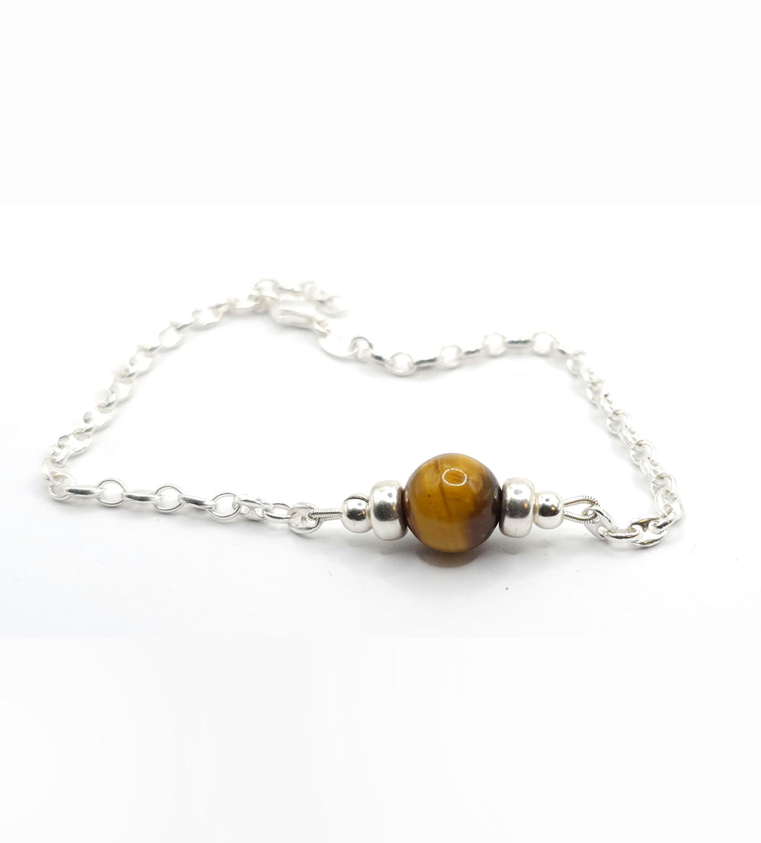 YELLOW TIGER EYE MINIMALIST BRACELET