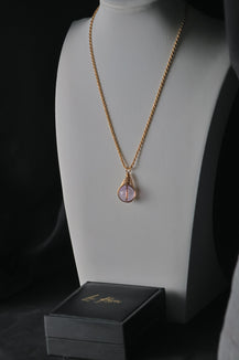 Rose Quartz - One-of-a-kind Pendant Necklace