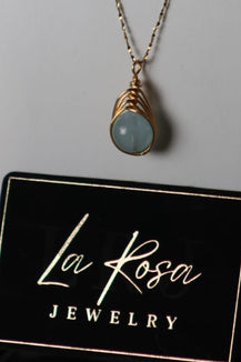 Aquamarine - One-of-a-kind Pendant Necklace