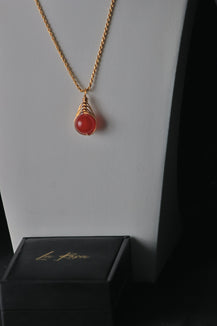 Carnelian - One-of-a-kind Pendant Necklace