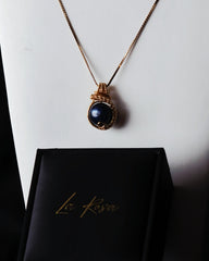 Kyanite Wire Wrap Pendant Necklace