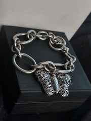 KC Studio Butterfly Charm Bracelet