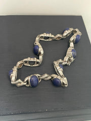Sodalite 925 Sterling Silver Bracelet – Virgo Gift