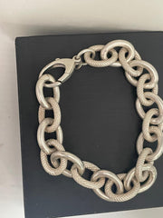 Sterling Silver Charm Bracelet – 7.5 Inches Long