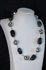 RLM Studio 925 Sterling Silver & Hematite Necklace – 20 in – product image 1