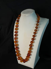 Vintage Baltic Amber Bead Necklace