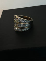 Vintage Panetta Rhinestone Statement Ring – product image 1