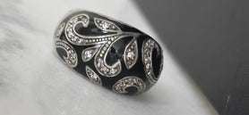 Vintage-Inspired Filigree Dome Ring