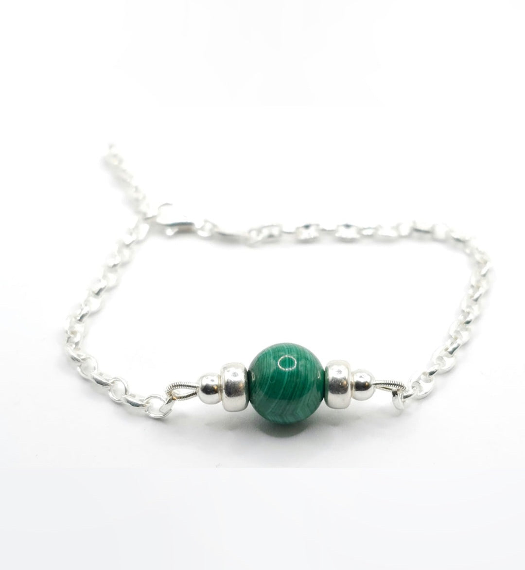 MALACHITE MINIMALIST BRACELET