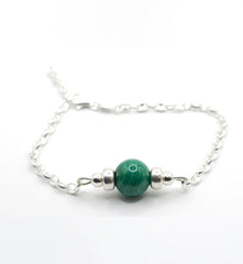 MALACHITE MINIMALIST BRACELET